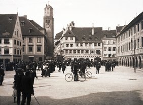 Memminger Marktplatz 1910