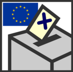 Symbol Wahlurne - EU-Wahl