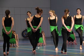 Ein irischer Tanz eröffnete die Sportlerehrung