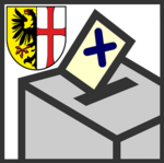 Symbol Wahlurne - Wahl in Memmingen