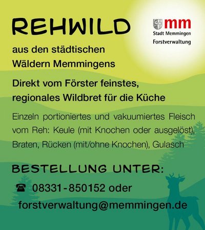 Plakat Rehwild