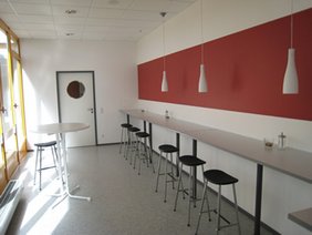 Die neue Cafeteria