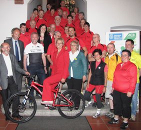 Gruppenbild nach dem Empfang