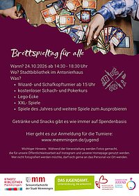 Flyer Brettspieltag 2026