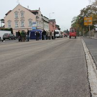 Die neu ausgebaute Luitpoldstraße