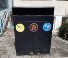 Foto Mülltrennungssystem Lindenschule