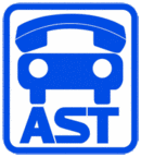Logo AST (Anrufsammeltaxi)