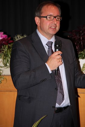 Raimund Steber als Sprecher des Arbeitskreis Gerontopsychiatrie des Gemeindepsychiatrischen Verbundes (GPV) Memmingen/Unterallgäu