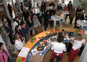 Showküche der Infobörse für Frauen