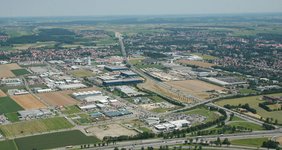 Großflächige Gewerbeansiedlung in Memmigen