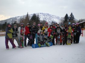 Alle Jugendlichen hatten sichtlich Spaß