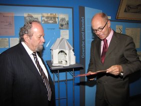 Landesrabbiner und Kulturamtsleiter besuchen das Stadtmuseum