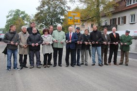 Beim Durchschnitt des Eröffnungsbandes