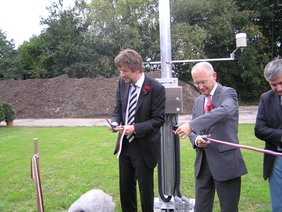 Jörg Kachelmann und Oberbürgermeister Dr. Ivo Holzinger