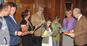 Präsentation des Kinderfestheftchens