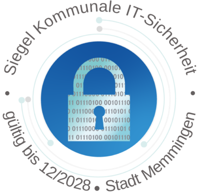 Siegel Kommunale IT-Sicherheit gültig bis 12/2028