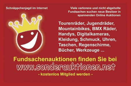 Plakat Online Versteigerung