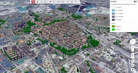 Ein Stadtplan der Stadt Memmingen