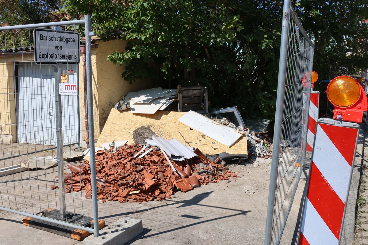 Stadt Memmingen: Wichtige Infos wegen Hausexplosion im Kalker Feld