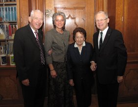 Empfang im Amtszimmer