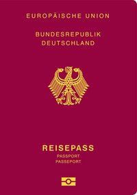 Reisepasse Umschlag Quelle: "Bundesministerium des Innern und für Heimat"