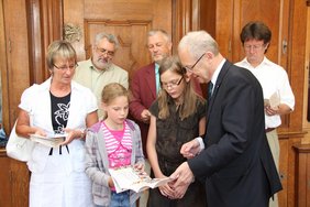 Präsentation des Kinderfestheftchens