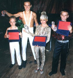 Die Preisträger bei der Siegerehrung.