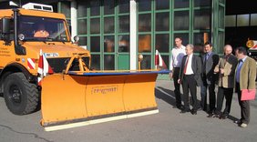 Auf dem Gelände des Stadtbauhofes.