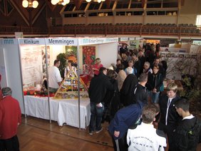 Der Messestand des Klinikums Memmingen