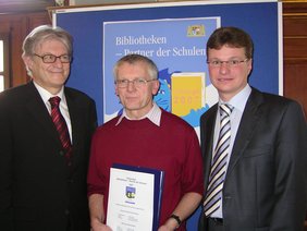 Bei der Preisübergabe in Deggendorf