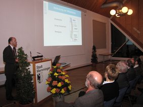 Prof. Dr. Christian Schinkel hielt den Eröffnungsvortrag