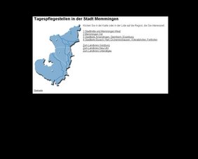 Startseite des Internet-Portals