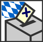Symbol Wahlurne - Landtagswahl