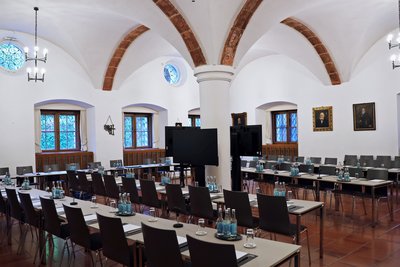 Blick in den Sitzungssaal, Rathaus EG