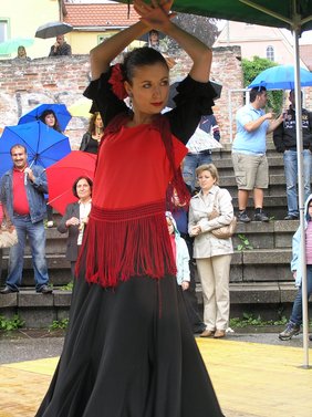 Nathalye Muchitsch beim Flamenco