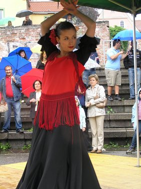 Nathalye Muchitsch beim Flamenco