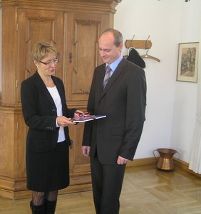 Neuen Verbandsdirektor des Regionalverbands Donau-Iller empfangen.
