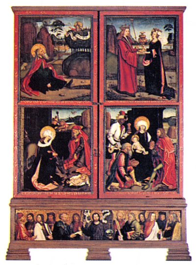 Der Dreikönigsaltar von Bernhard Strigel