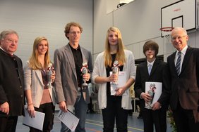 Die vier Spitzensportler der Stadt Memmingen