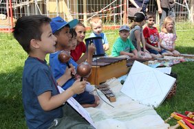 Die Kindermusikgruppe