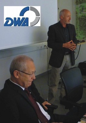 Bei der Begrüßung im Gruppenklärwerk Memmingen