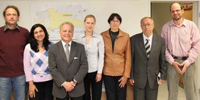 Im Projektbüro der „Sozialen Stadt“ waren die Verantwortlichen zufrieden mit der gelungenen INformationsveranstaltung