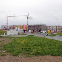 Das neue Baugebiet Dobelhalde im Memminger Westen