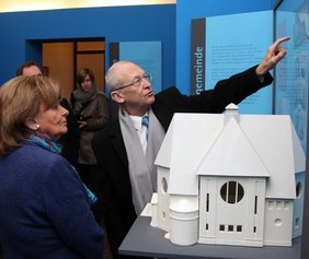 In der jüdischen Abteilung des Stadtmuseums