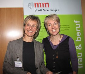 Isolde Stock und Claudia Fuchs